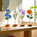 Stained Glass Birth Month Flower